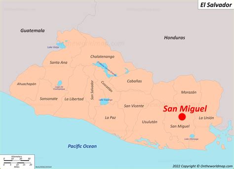 san miguel on map